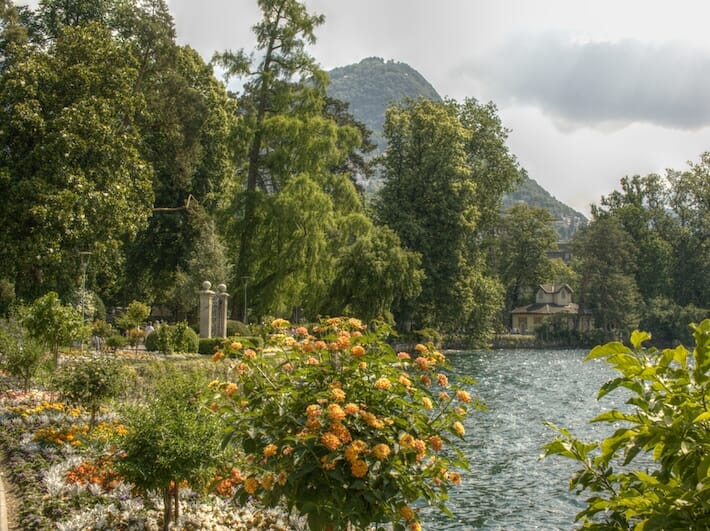 Parco Ciani a Lugano - Canton Ticino